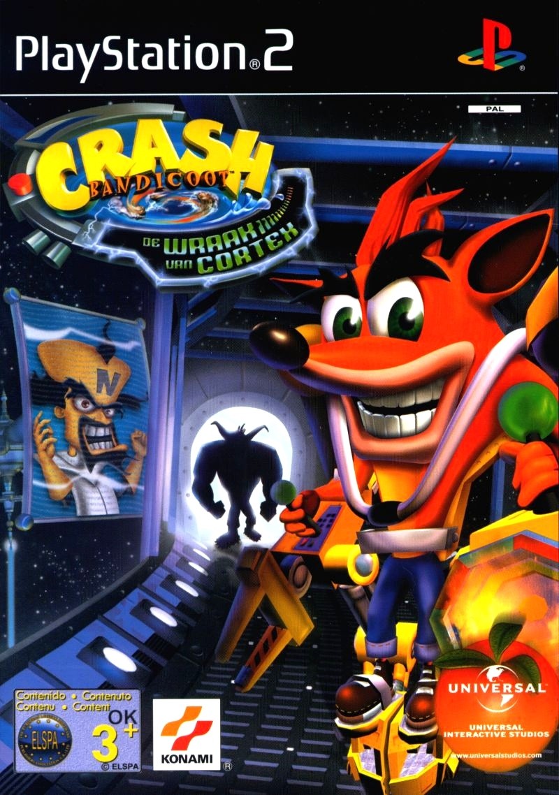 Capa do jogo Crash Bandicoot: The Wrath of Cortex