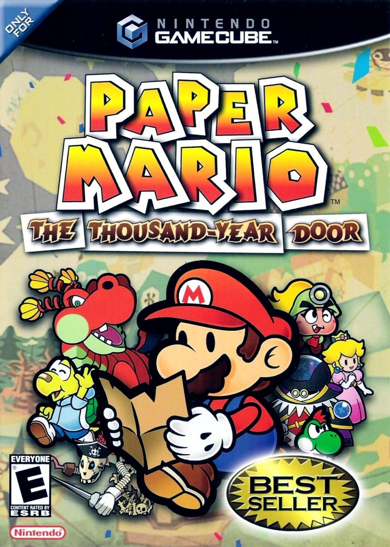 Capa do jogo Paper Mario: The Thousand-Year Door