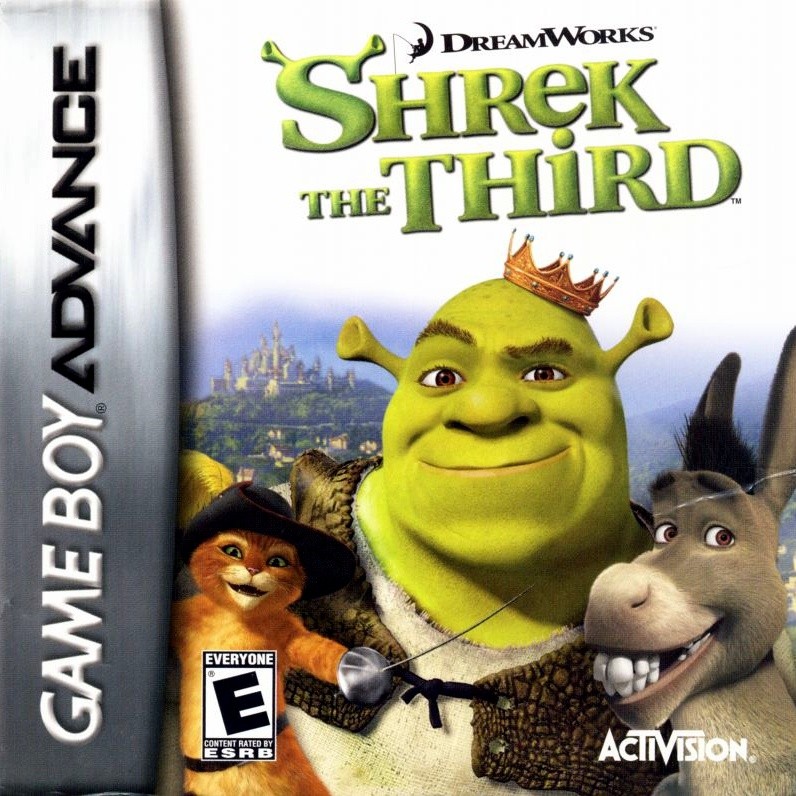 Capa do jogo Shrek the Third
