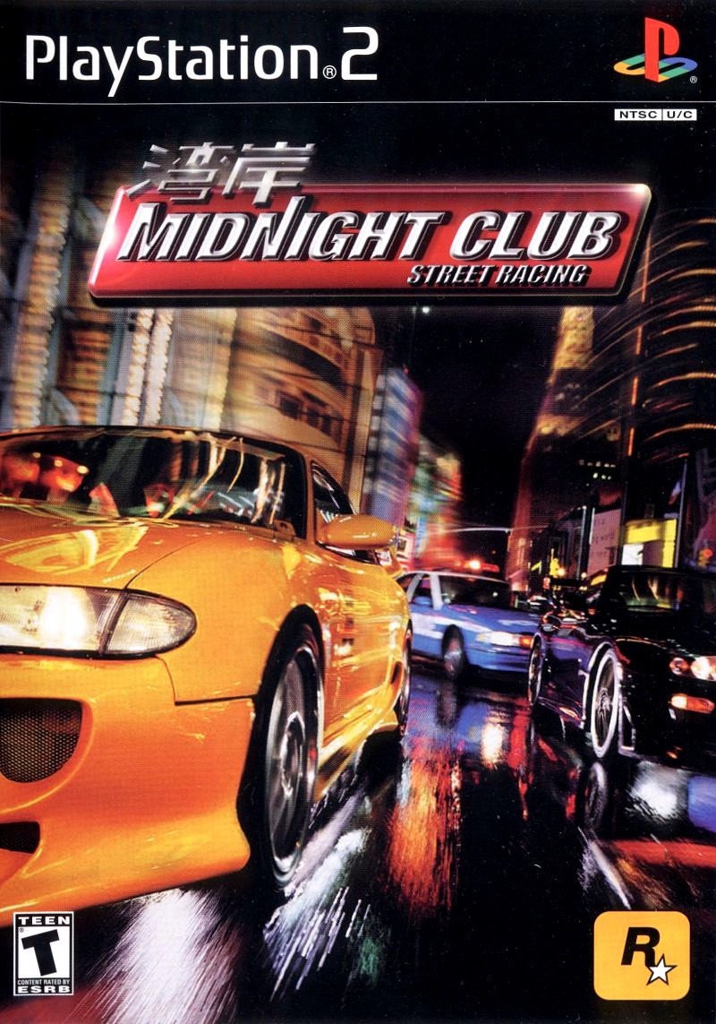 Capa do jogo Midnight Club: Street Racing
