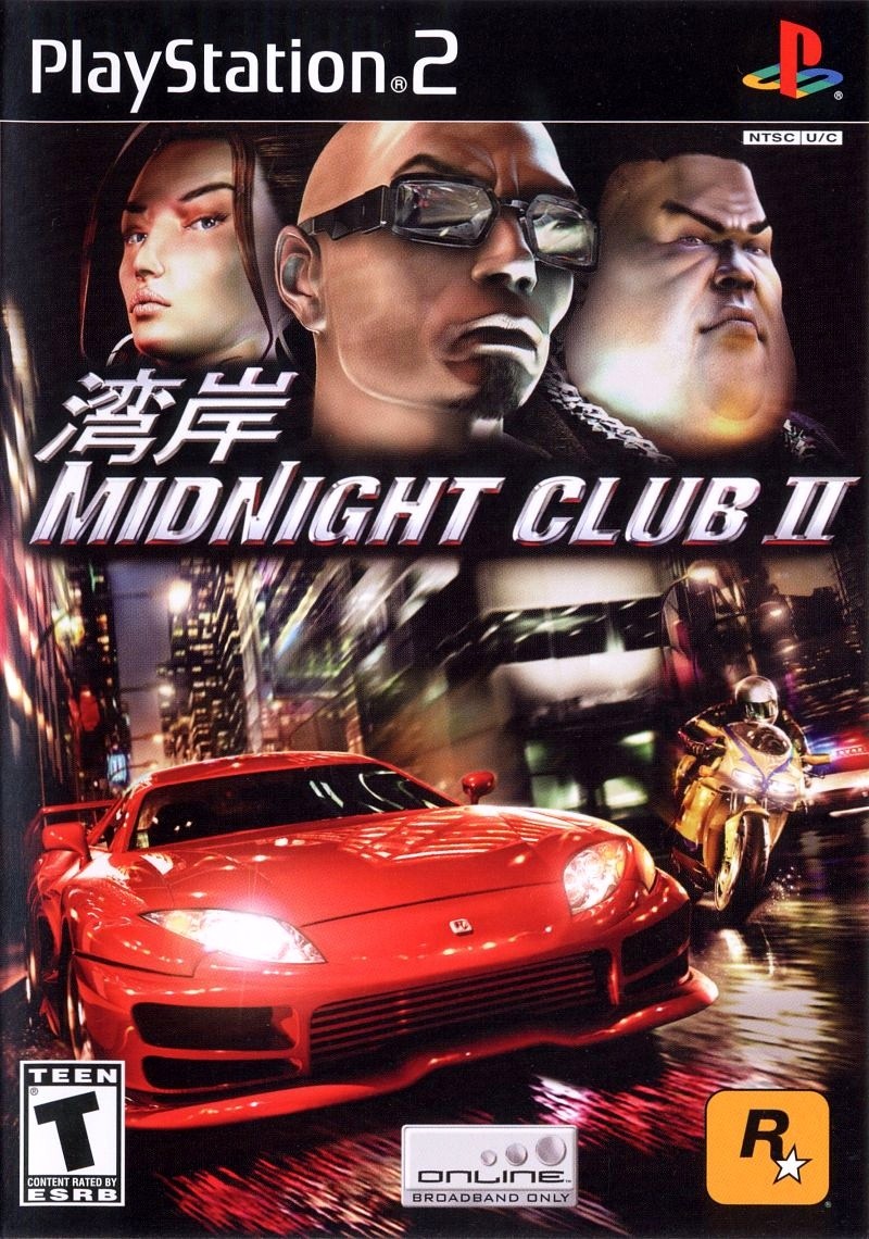 Capa do jogo Midnight Club II