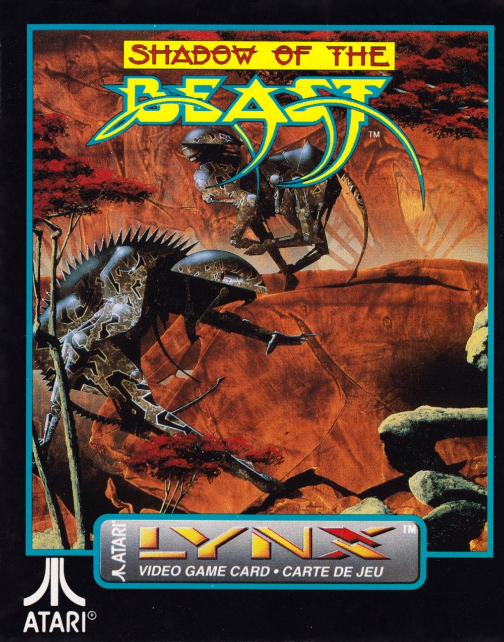 Capa do jogo Shadow of the Beast