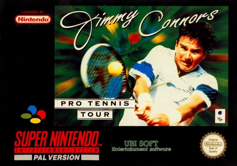 Capa do jogo Jimmy Connors Pro Tennis Tour