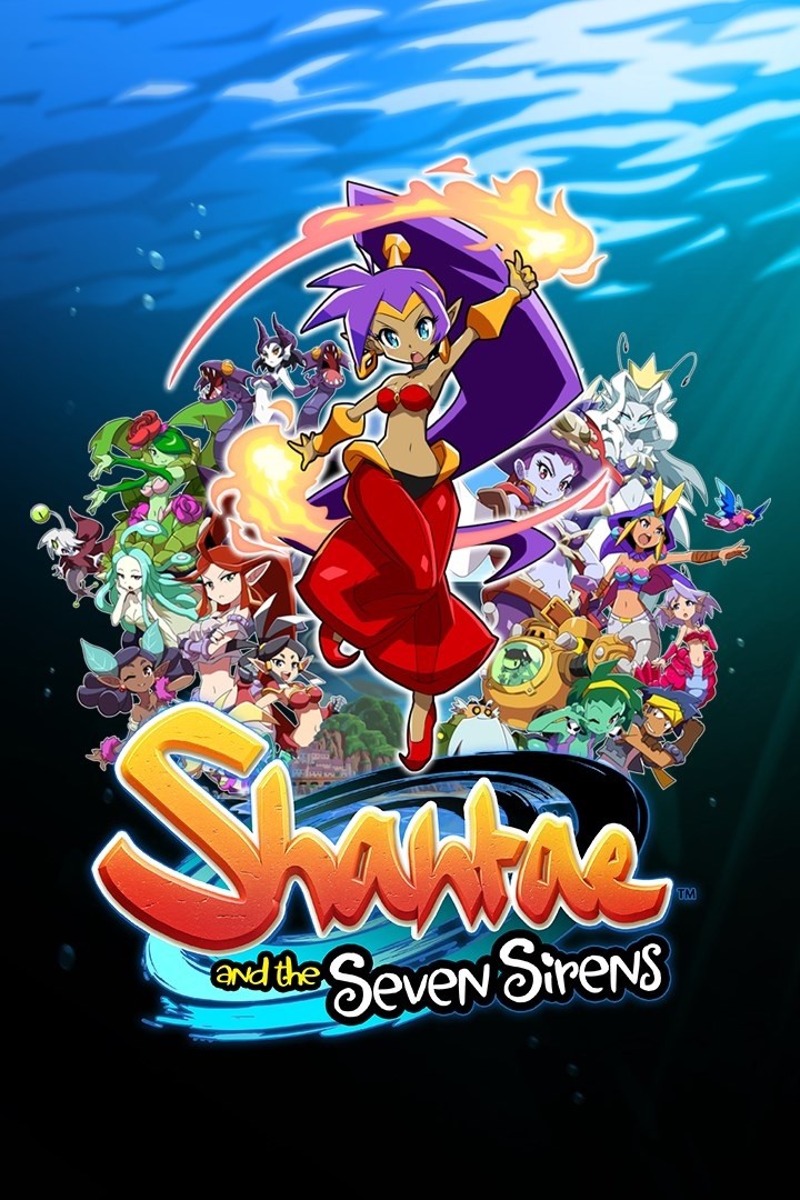 Capa do jogo Shantae and the Seven Sirens