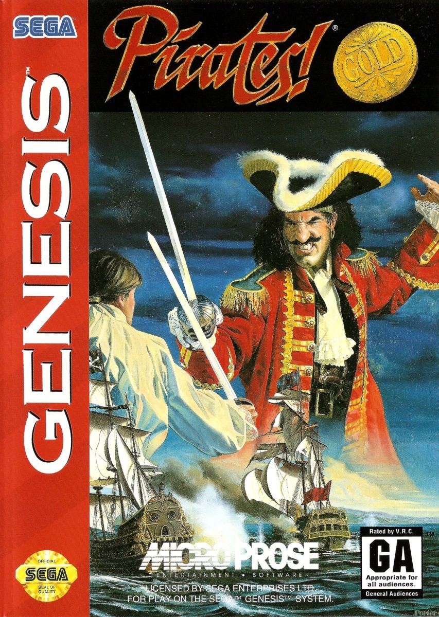 Capa do jogo Pirates! Gold
