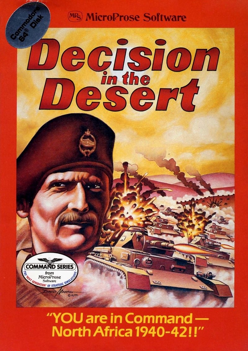 Capa do jogo Decision in the Desert