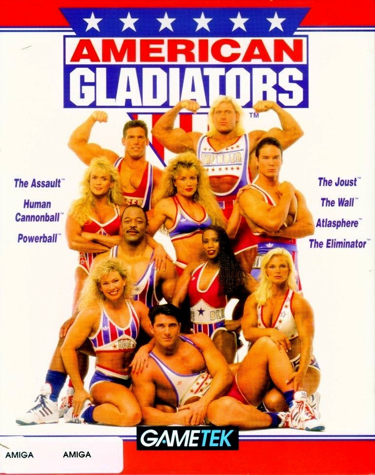 Capa do jogo American Gladiators