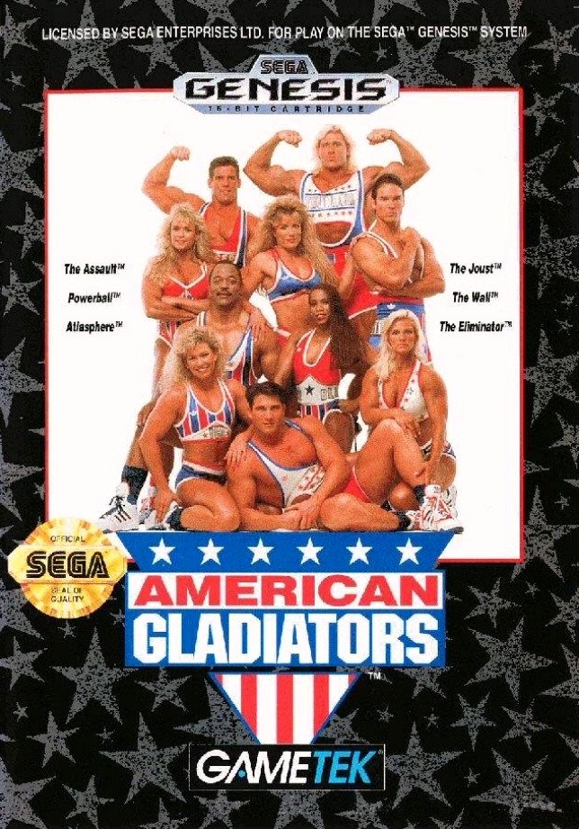 Capa do jogo American Gladiators