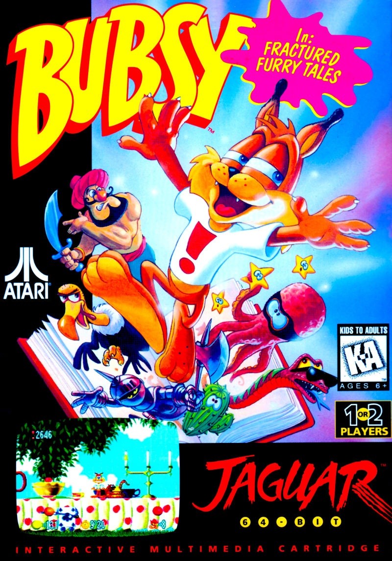 Capa do jogo Bubsy In: Fractured Furry Tales