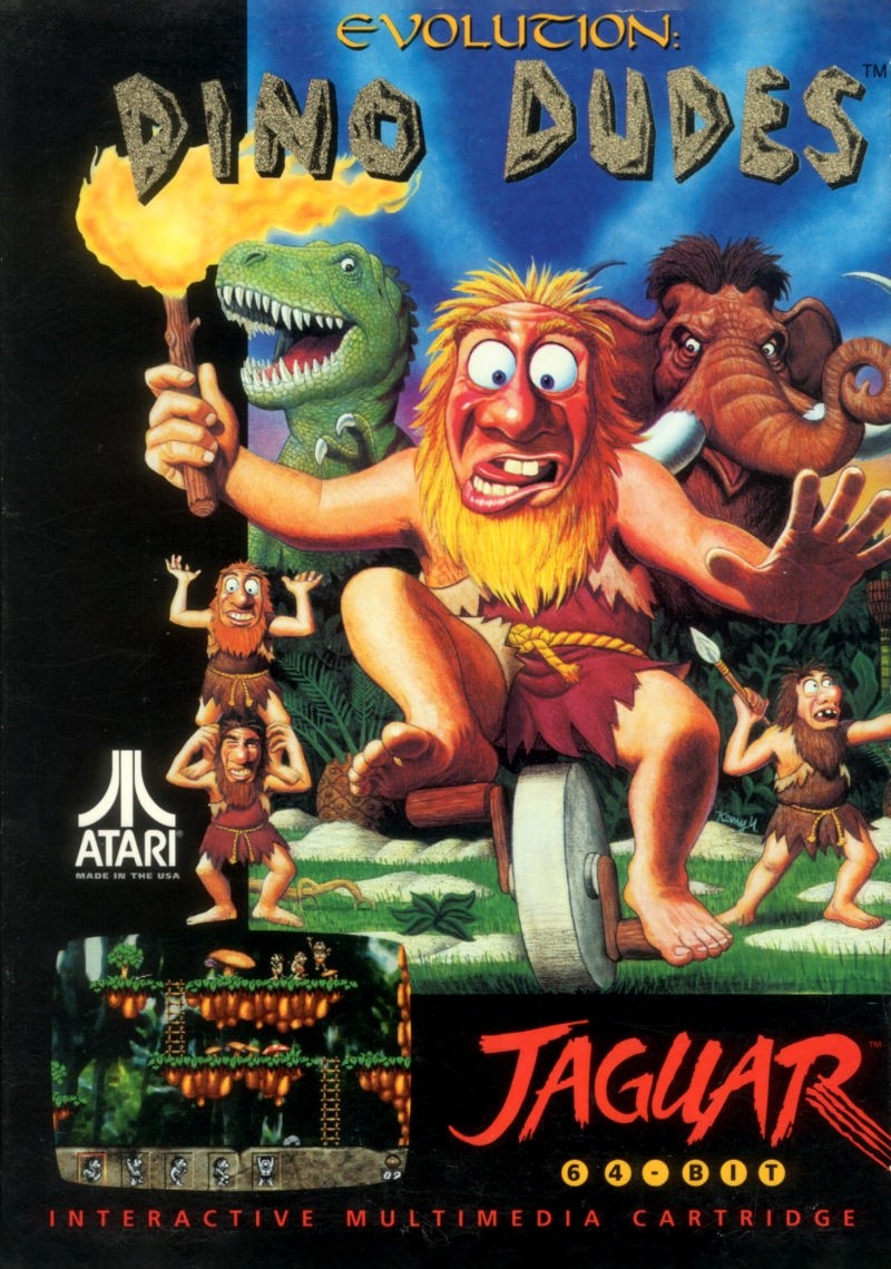Capa do jogo Evolution: Dino Dudes