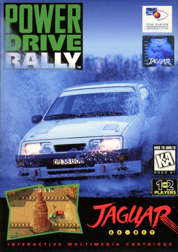 Capa do jogo Power Drive Rally