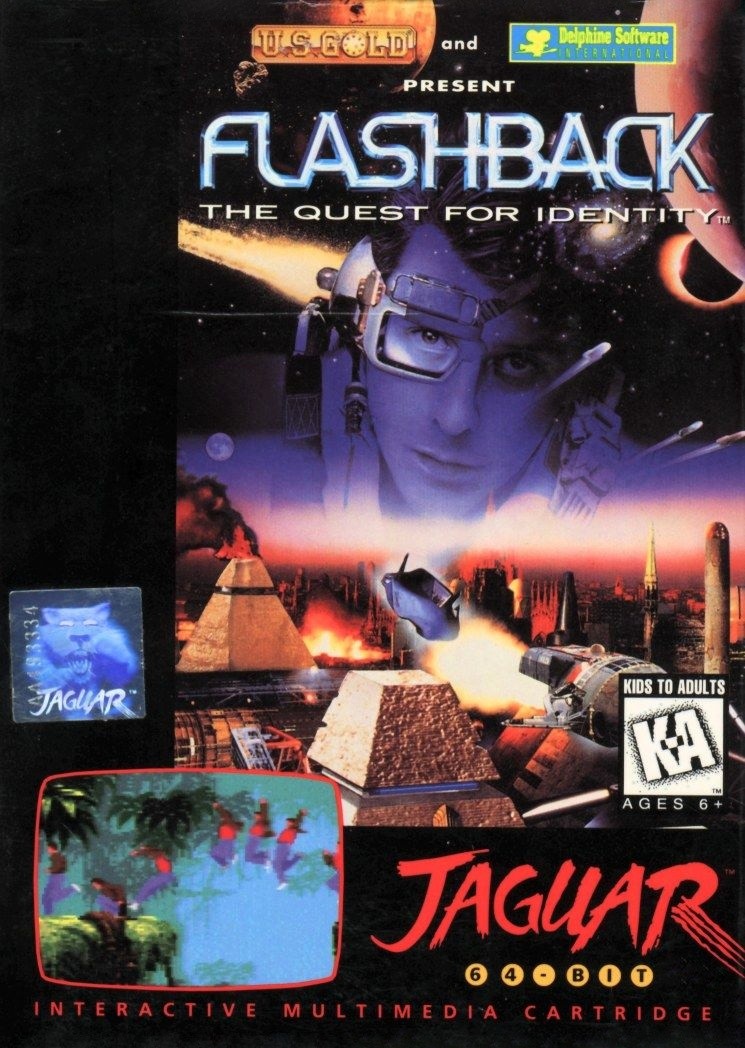 Capa do jogo Flashback: The Quest for Identity