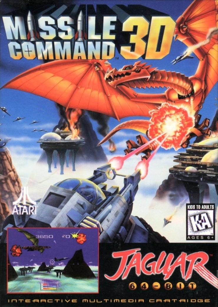 Capa do jogo Missile Command 3D