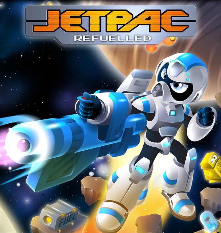 Capa do jogo Jetpac Refuelled