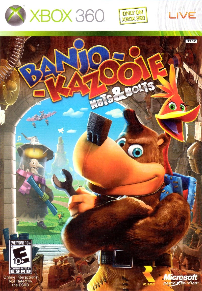 Capa do jogo Banjo-Kazooie: Nuts & Bolts