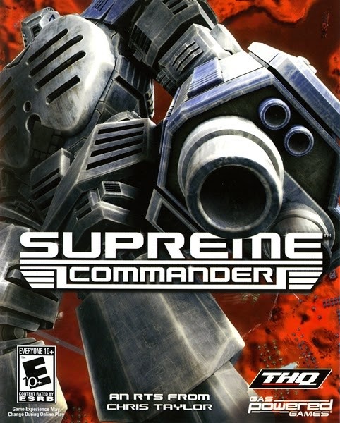 Capa do jogo Supreme Commander