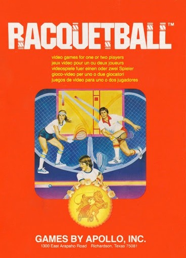 Capa do jogo Racquetball