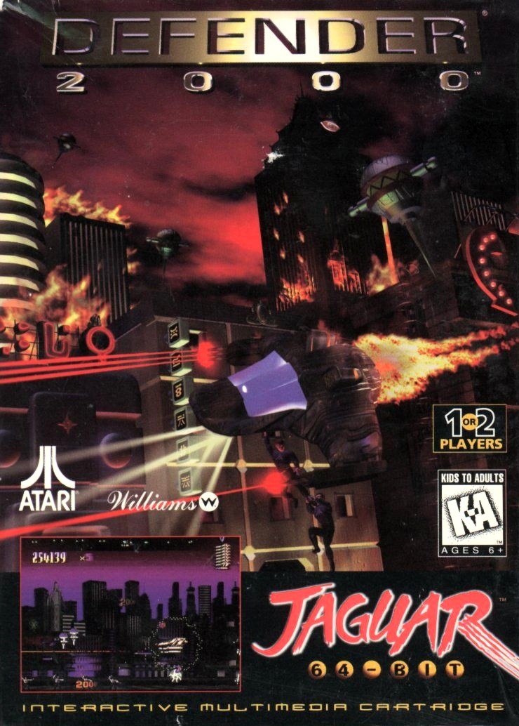Capa do jogo Defender 2000