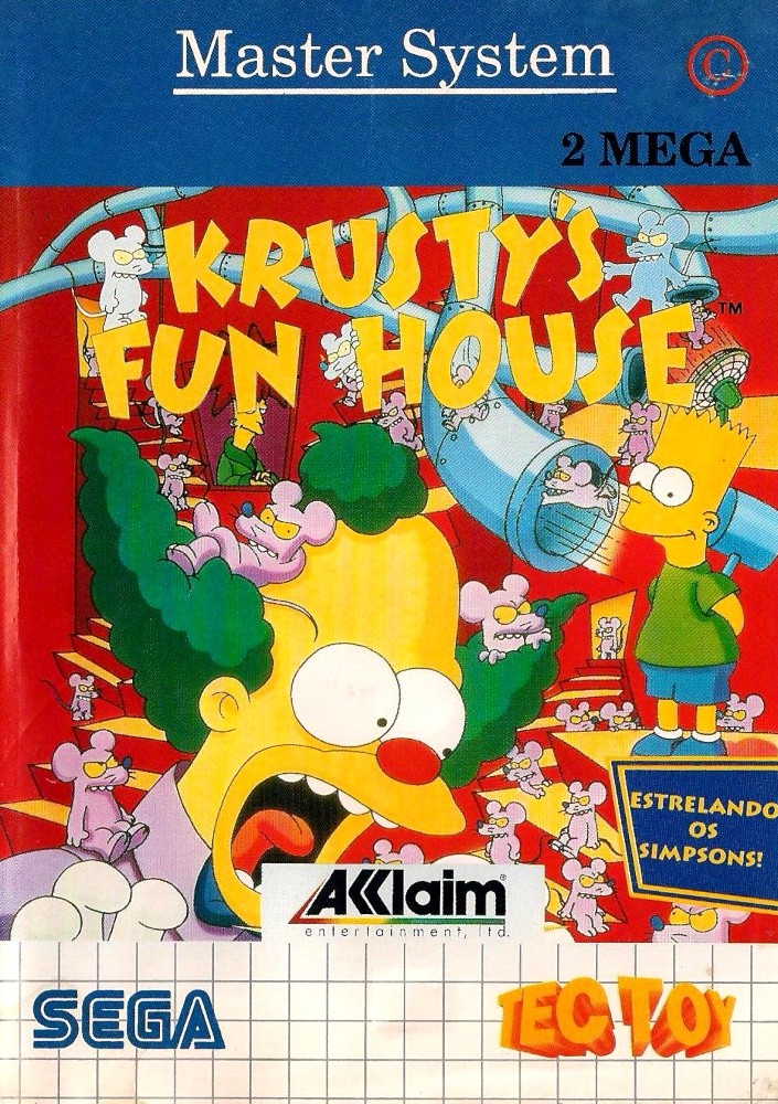 Capa do jogo Krustys Fun House