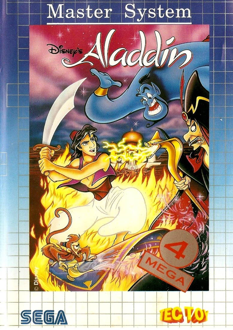 Capa do jogo Aladdin