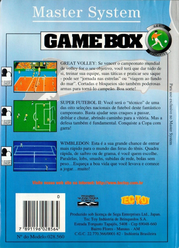 Capa do jogo Game Box Série Esportes
