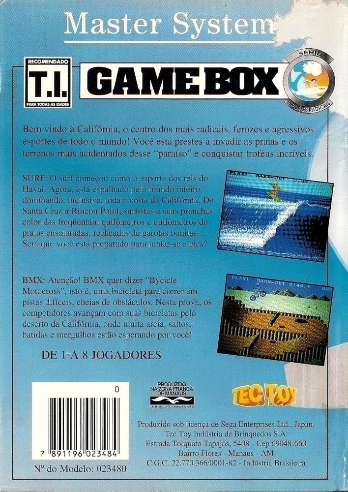 Capa do jogo Game Box Série Esportes Radicais