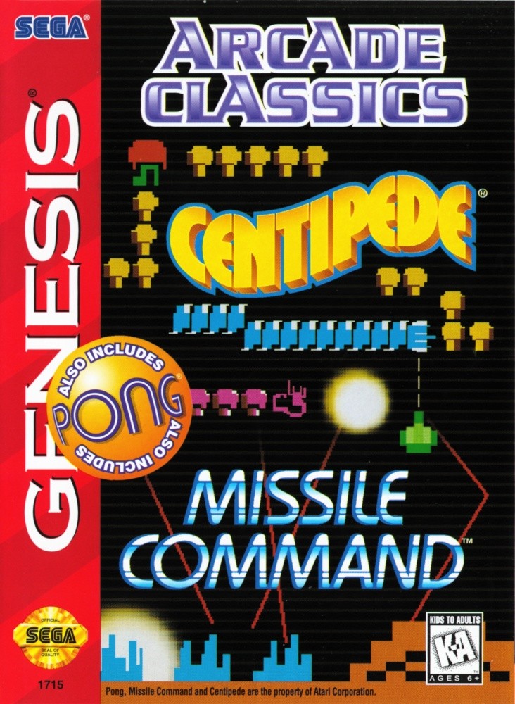 Capa do jogo Arcade Classics