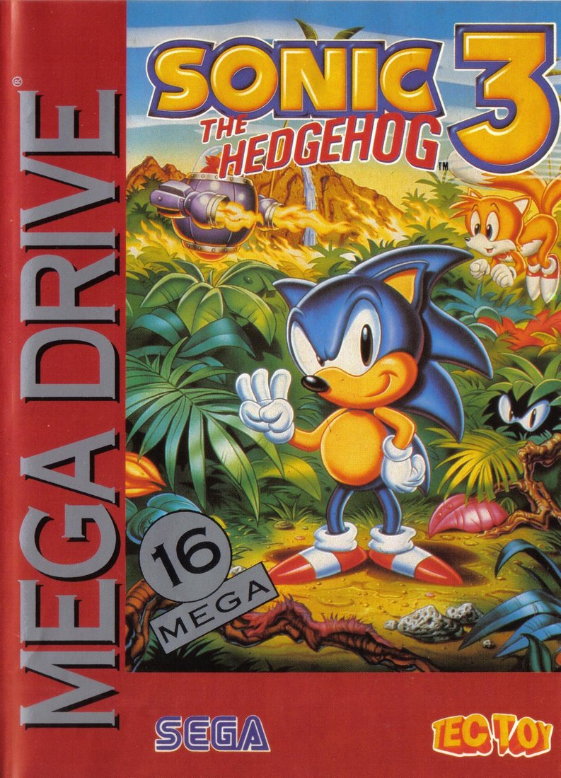 Capa do jogo Sonic the Hedgehog 3