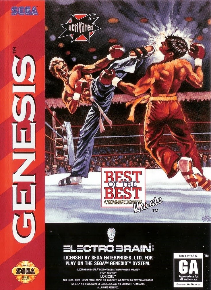 Capa do jogo Best of the Best: Championship Karate