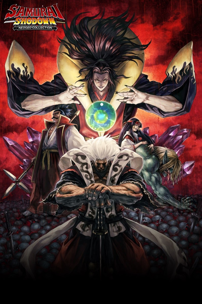Capa do jogo Samurai Shodown NeoGeo Collection