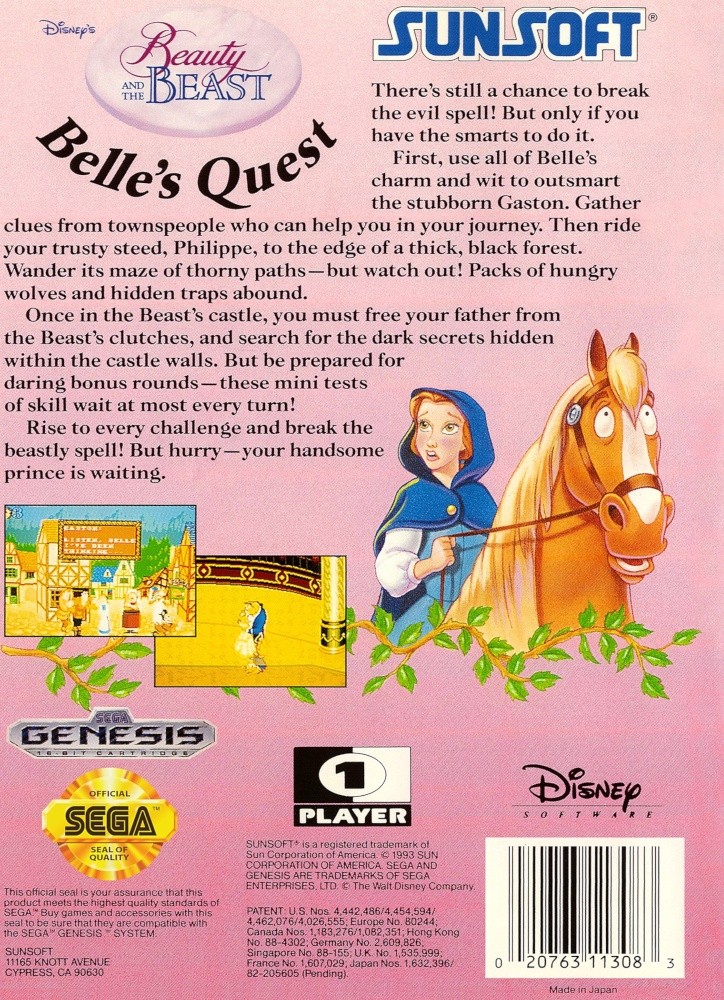 Capa do jogo Beauty and the Beast: Belles Quest