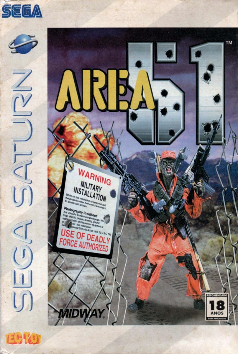 Capa do jogo Area 51