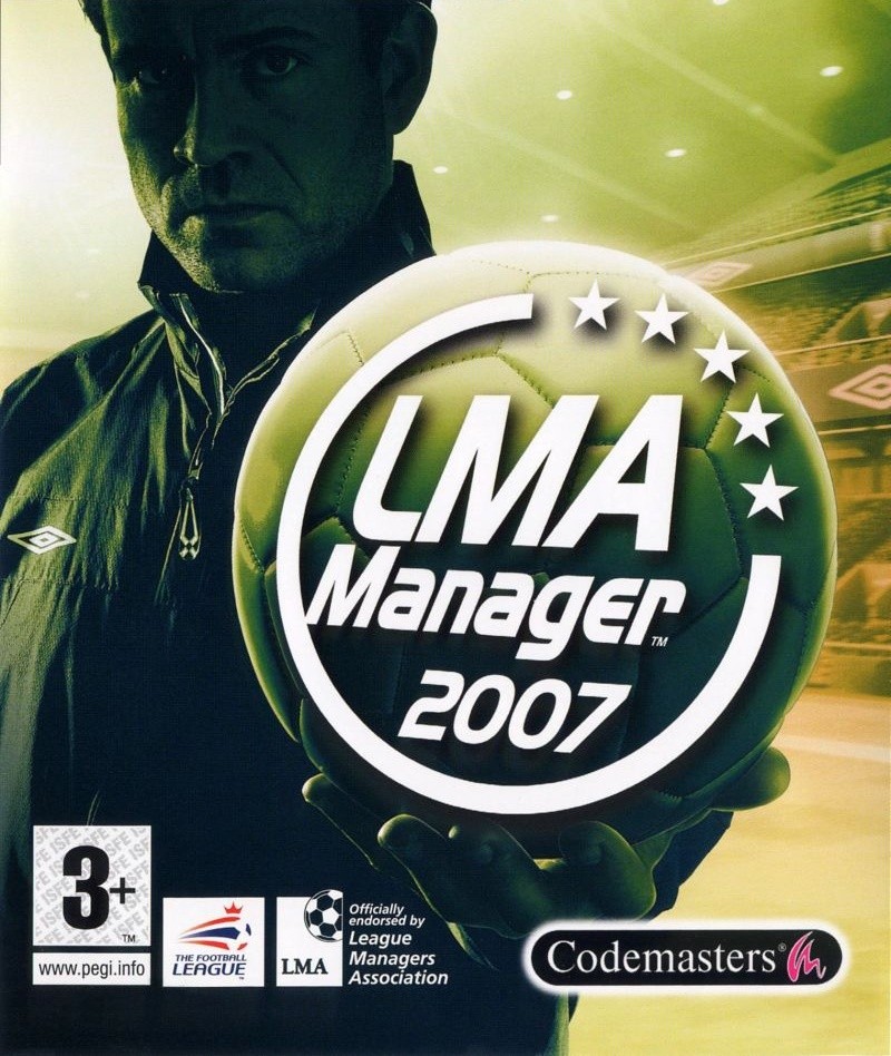 Capa do jogo LMA Manager 2007