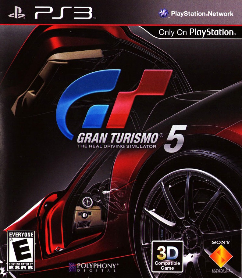 Capa do jogo Gran Turismo 5