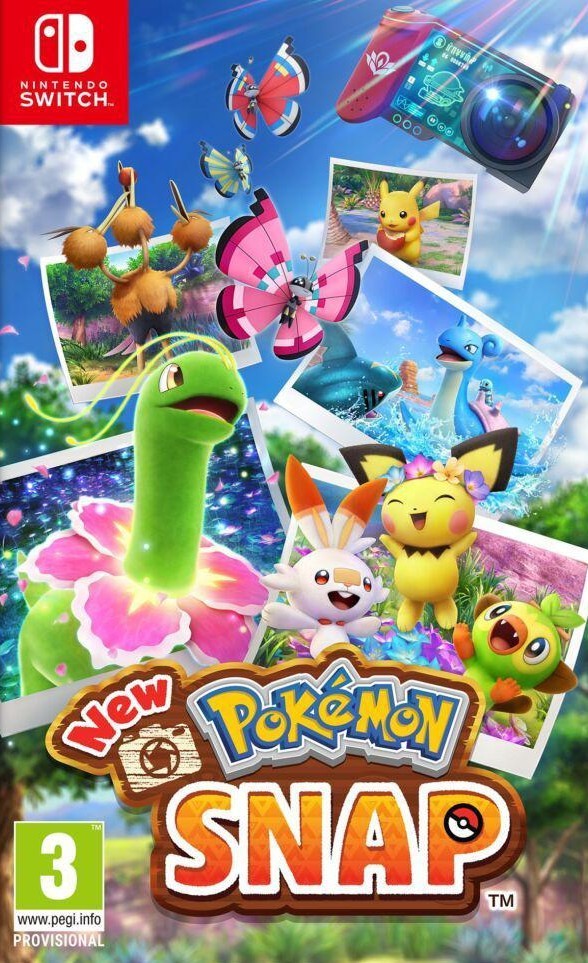 Capa do jogo New Pokémon Snap