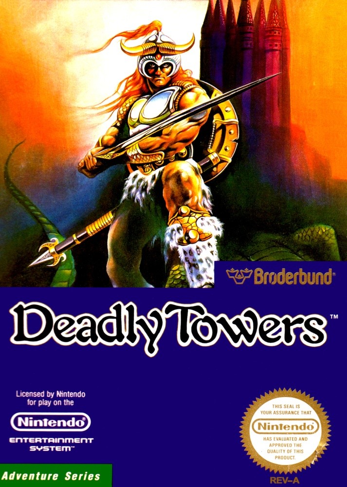 Capa do jogo Deadly Towers