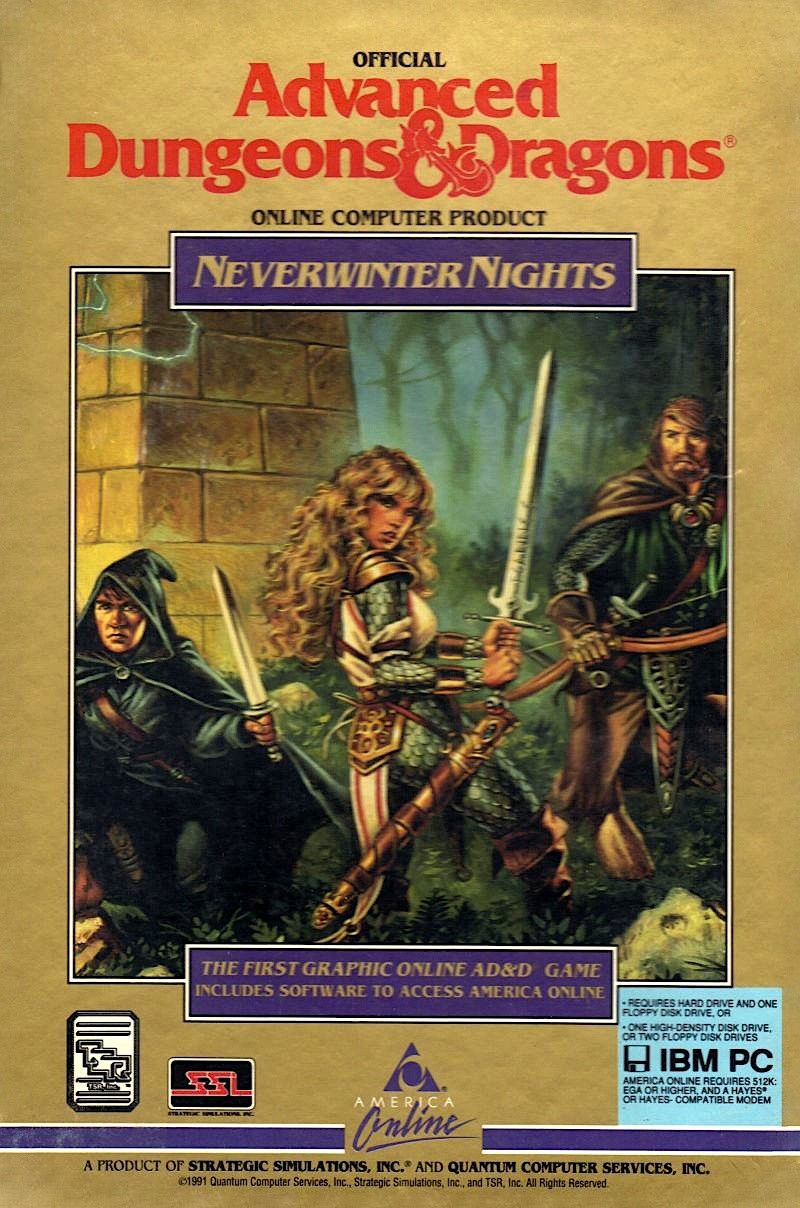 Capa do jogo Neverwinter Nights