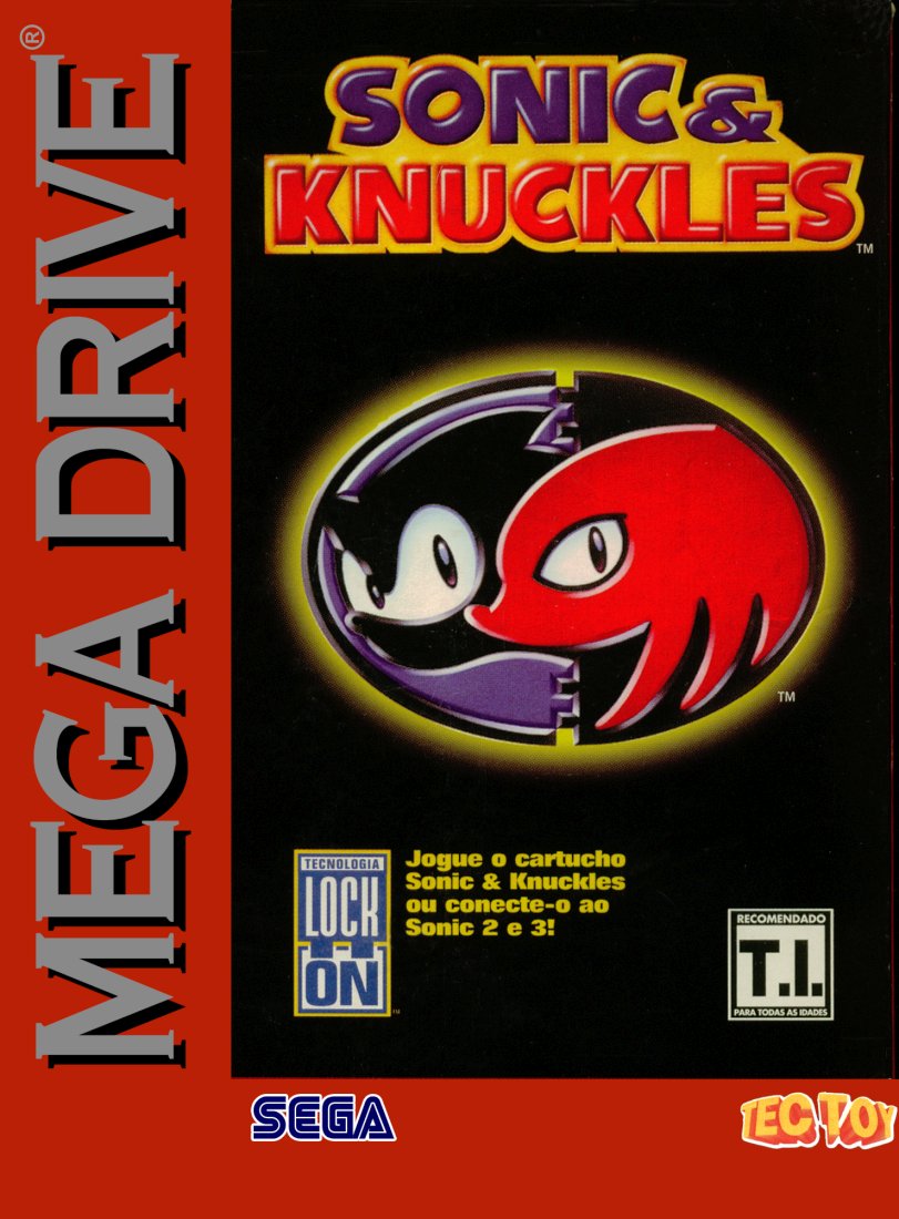 Capa do jogo Sonic & Knuckles
