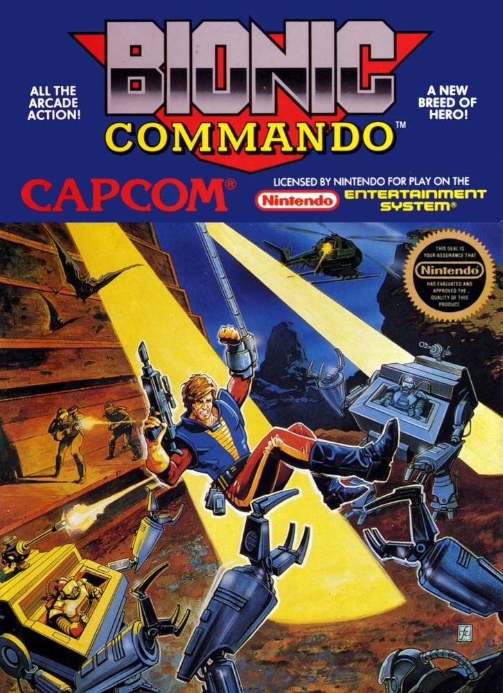 Capa do jogo Bionic Commando