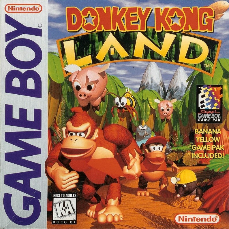 Capa do jogo Donkey Kong Land
