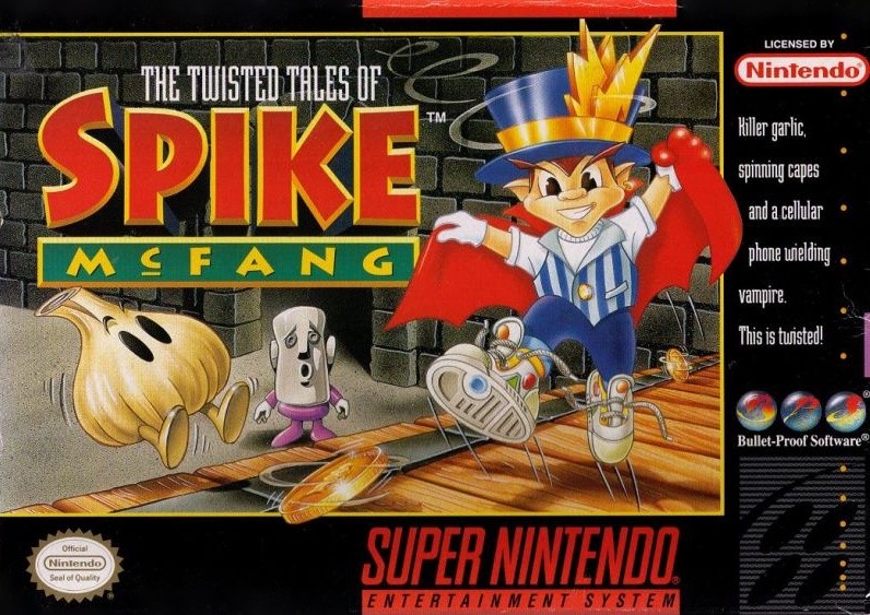 Capa do jogo The Twisted Tales of Spike McFang
