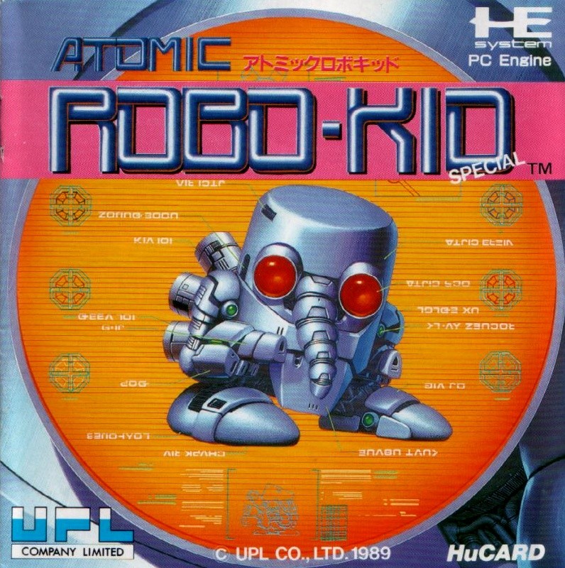 Capa do jogo Atomic Robo-Kid Special