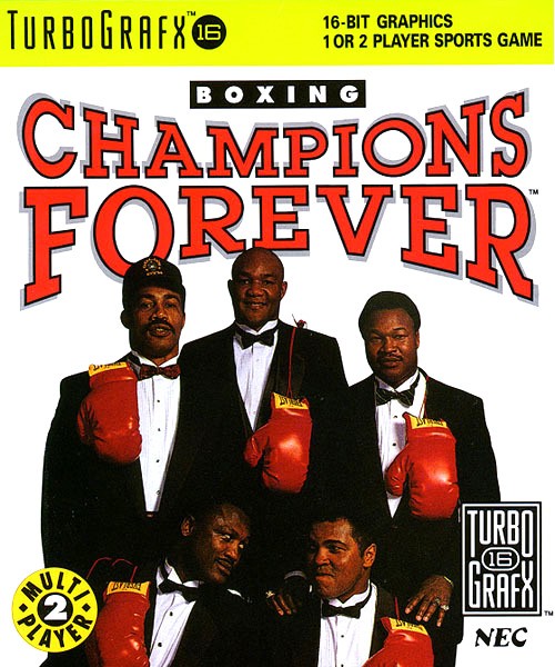 Capa do jogo Champions Forever Boxing