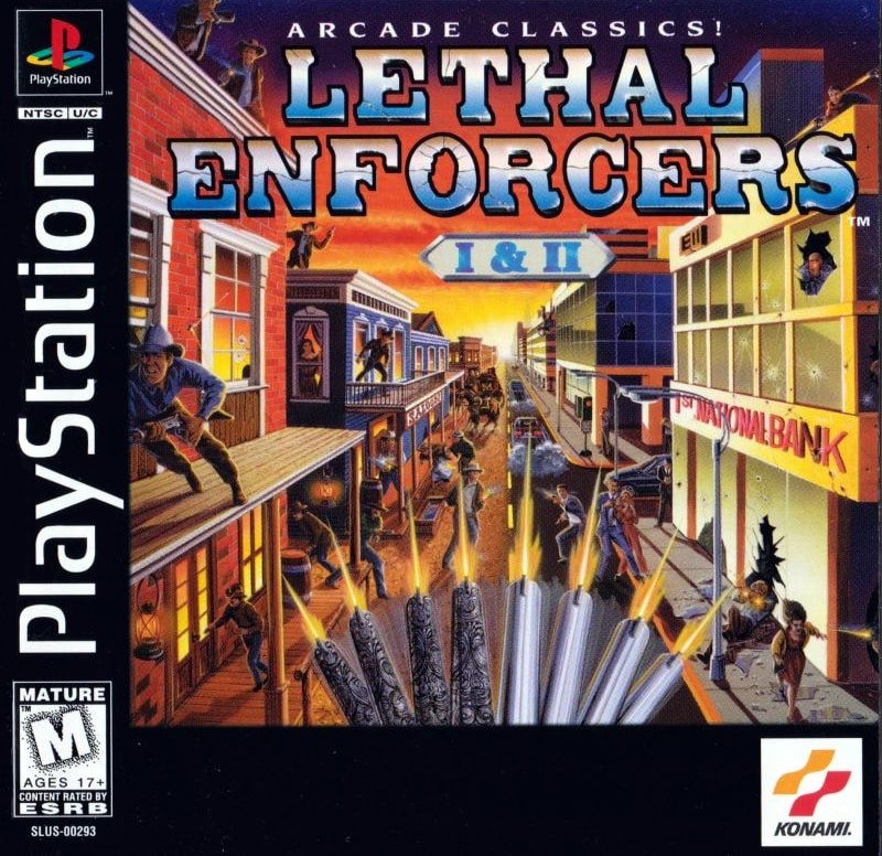 Capa do jogo Lethal Enforcers I & II