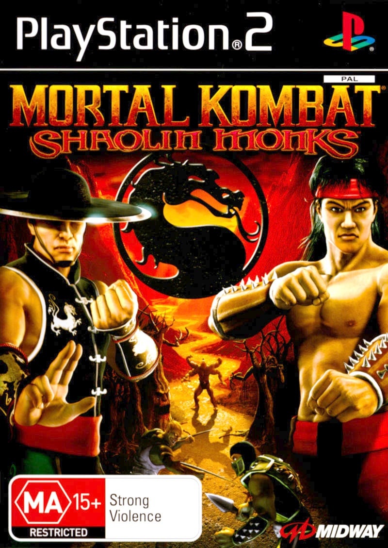 Capa do jogo Mortal Kombat: Shaolin Monks