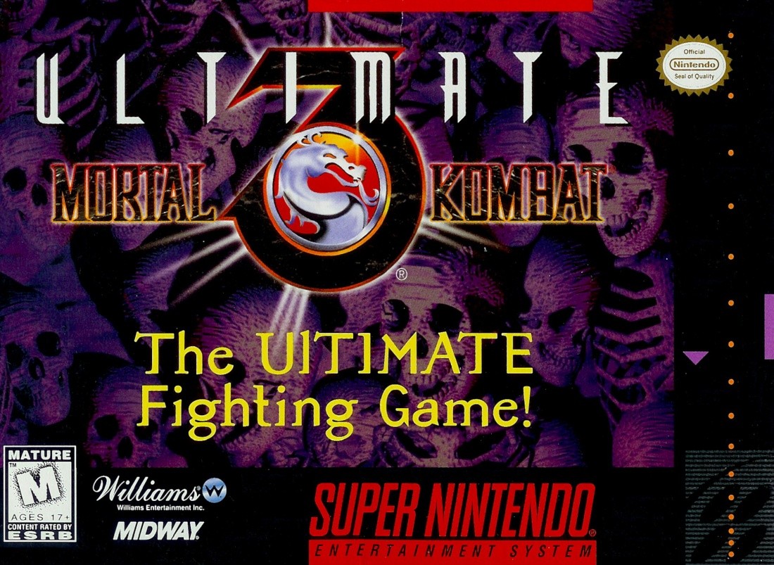 Capa do jogo Ultimate Mortal Kombat 3