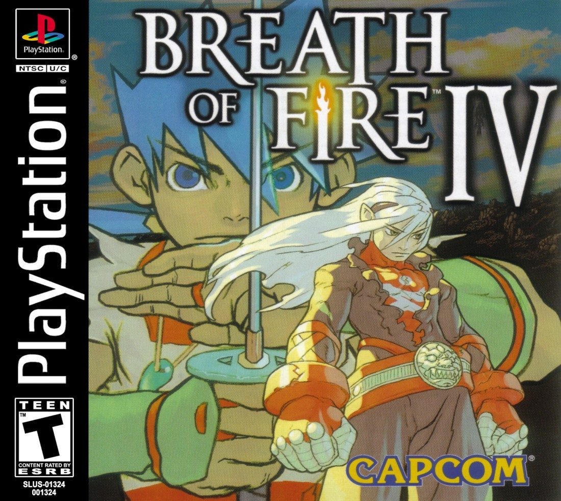 Capa do jogo Breath of Fire IV