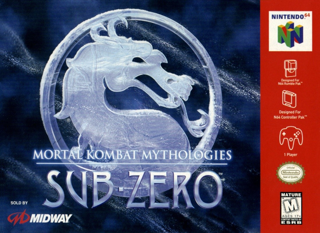 Capa do jogo Mortal Kombat Mythologies: Sub-Zero