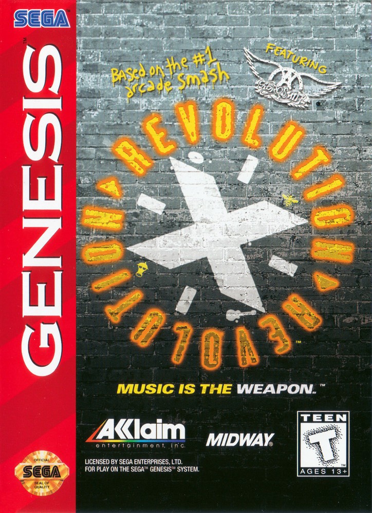 Capa do jogo Revolution X