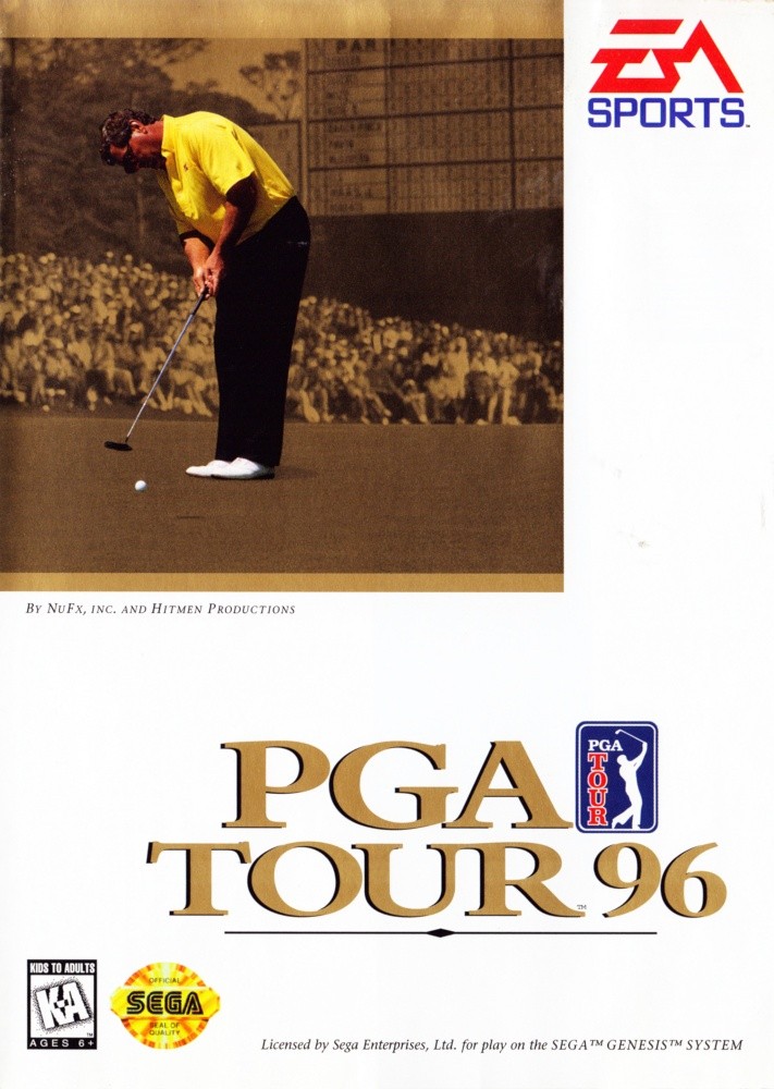 Capa do jogo PGA Tour 96